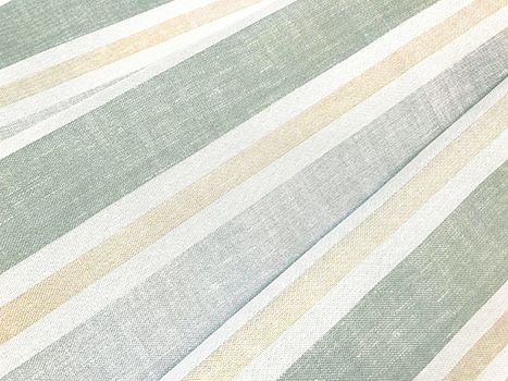 モスグリーン&グレー&ベージュ&縦ストライプの遮光カーテン